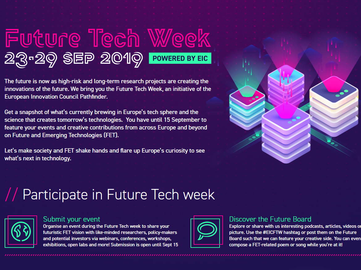 The Future is Now Taking Snapshots of Tomorrow with the Future Tech Week