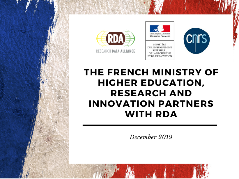The French Ministry of Higher Education, Research and Innovation