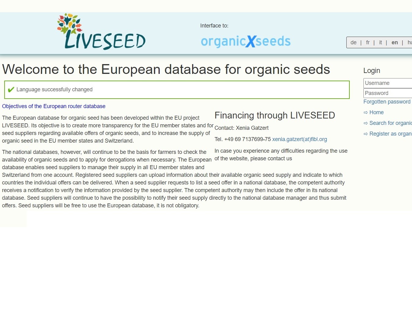 Press Release: New router database connects Member States' organic seed  databases | News | CORDIS | European Commission